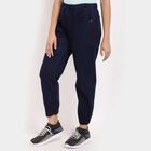 Washed High Rise Jogger Jeans, Dark Blue, small image number null