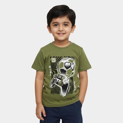 Boys' Half Sleeves T-Shirt