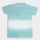 Boys' 100% Cotton Half Sleeves T-Shirt , हल्का हरा, small image number null