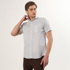 Men's Casual Shirt, हल्का ग्रे, small image number null