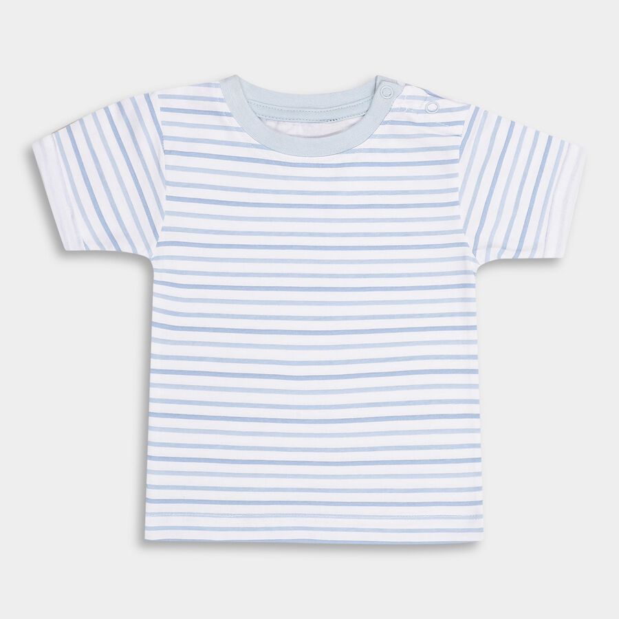 Infants' 100% Cotton Baba Suit, Light Blue, large image number null