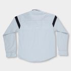 Boys Light Powder Blue Classic Casual Shirt, Light Blue, small image number null