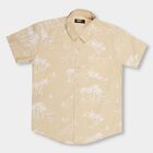 Boys' 100% Cotton Casual Shirt, गहरा पीला, small image number null