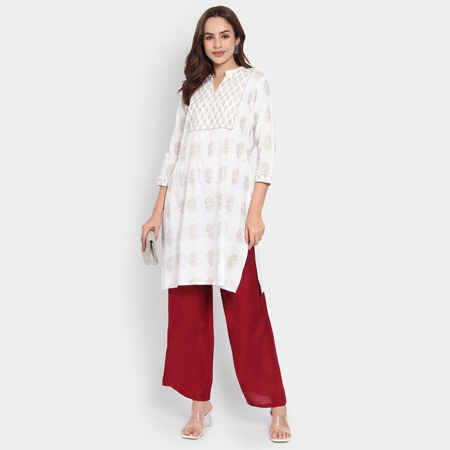 Ladies' Kurta, Beige, large image number null