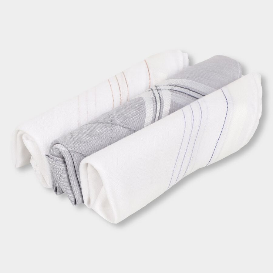 Men's Hanky, White, large image number null
