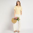 Ladies' Shirt , Yellow, small