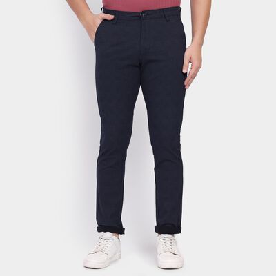 Men's Slim Fit Casual Trousers 