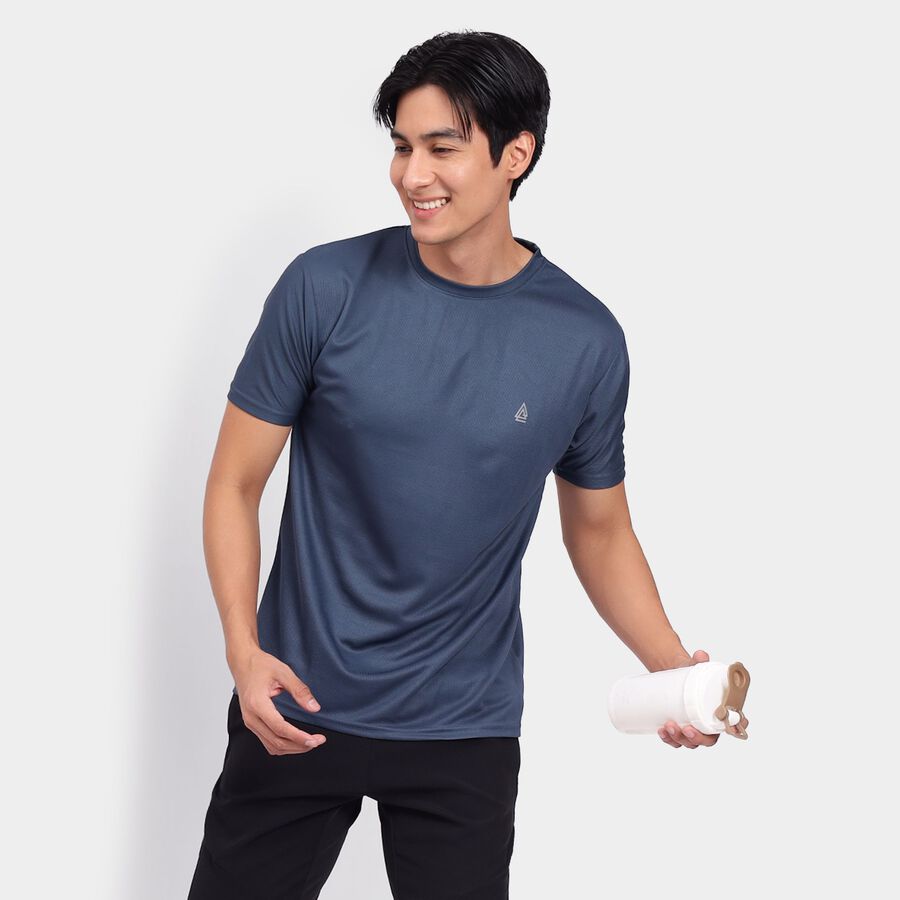 Men's Drifit T-Shirt, Mid Blue, large image number null