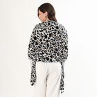 Ladies' Stole, काला, small image number null