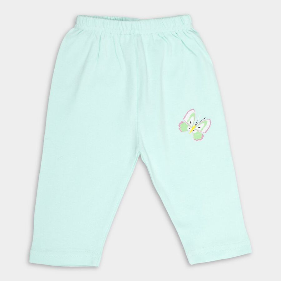 Infants' Cotton Pyjama, Light Green, large image number null