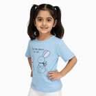 Girls' T-Shirt, हल्का नीला, small image number null