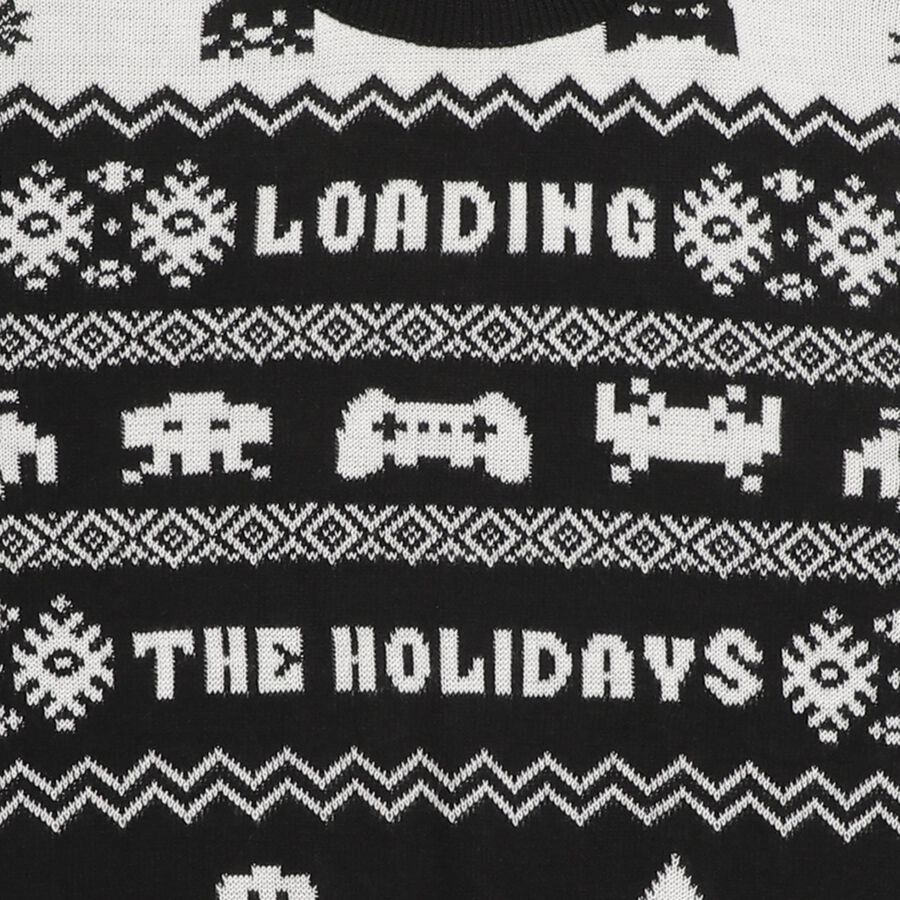 Boys' Pullover, काला, large image number null