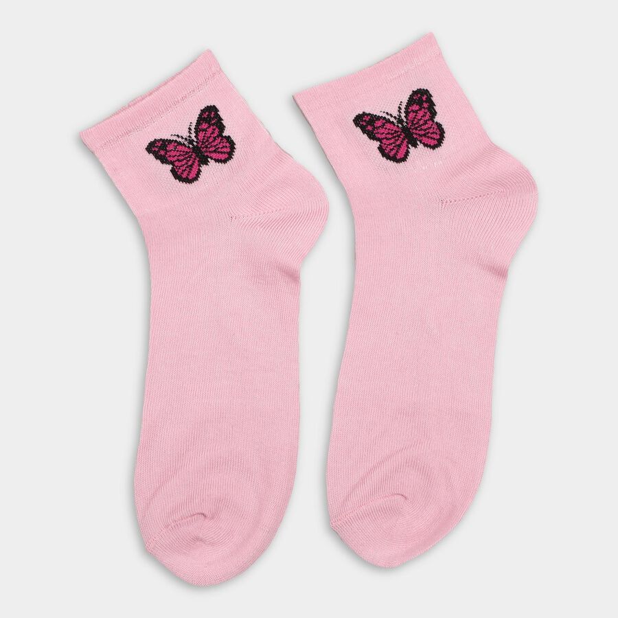 Ladies' Socks (Pack of 3), Assorted, large image number null