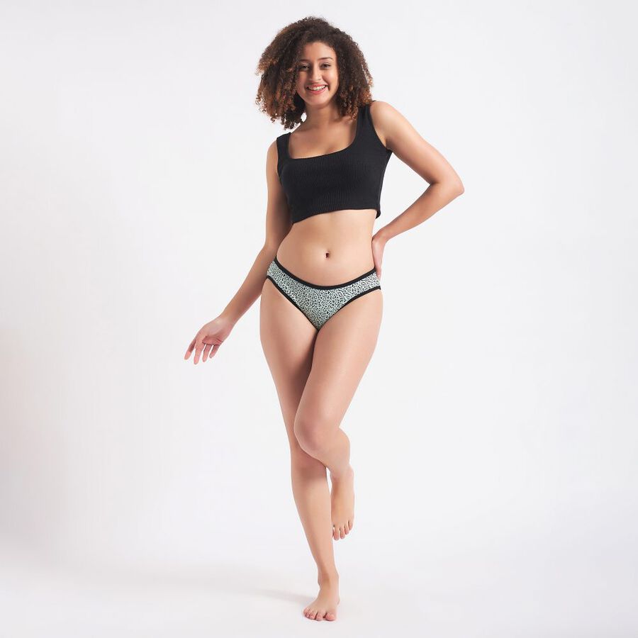 Ladies' Cotton Panty, हल्का हरा, large image number null