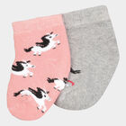 Infants Cotton Solid Socks, Pink, small image number null