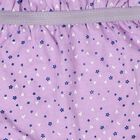 Girls Purple Regular Fit Printed Bloomers, Lilac, small