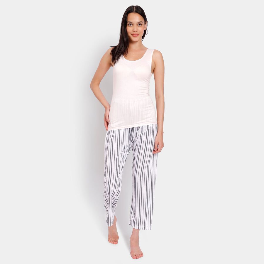 Ladies' Pyjama, White, large image number null