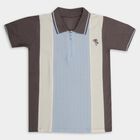 Boys' Half Sleeves T-Shirt , Light Blue, small image number null