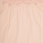 Girls' 100% Cotton T-Shirt, हल्का गुलाबी, small image number null