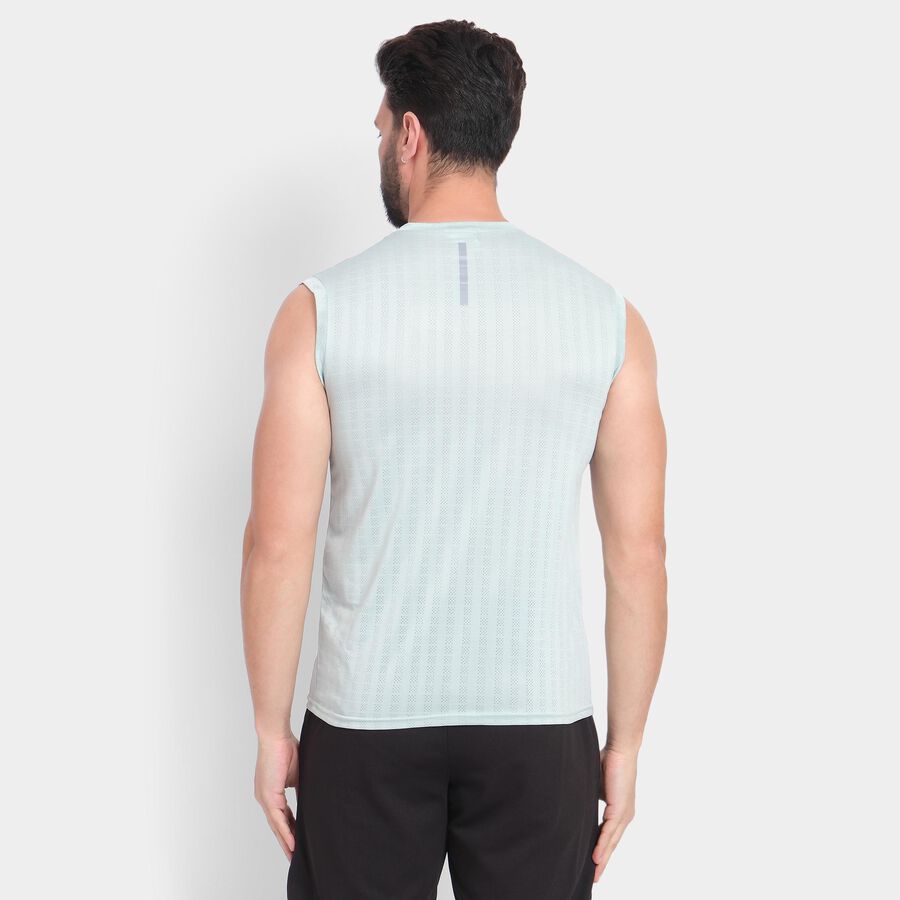 Men's T-Shirt , Aqua, large