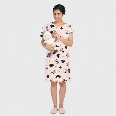 Women's Pink Nighty