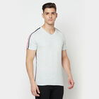 V Neck T-Shirt, White, small image number null