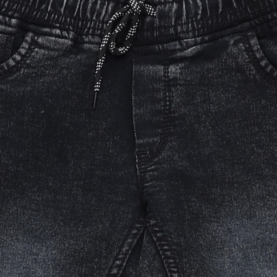 Boys' Charcoal Regular Fit Jeans, Charcoal, large