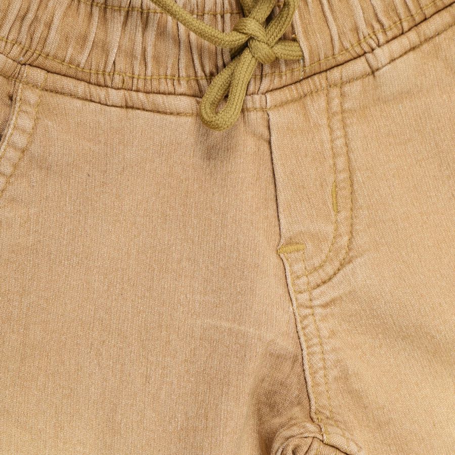 Boys' Cross Pocket Jeans, Khaki, large image number null