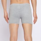 Men's Trunks , मिश्रित हल्का ग्रे, small