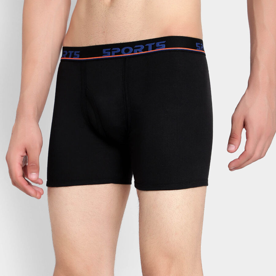 Cotton Solid Trunk, Black, large image number null