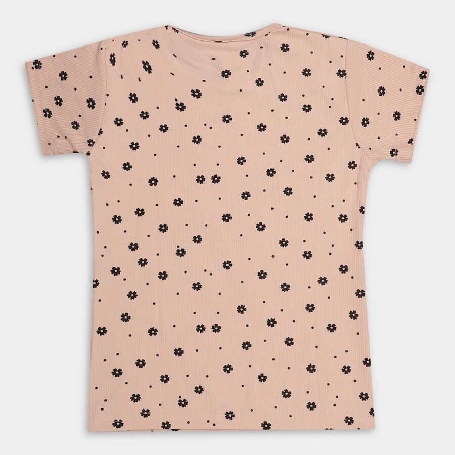 Girls' T-Shirt, Peach, large image number null