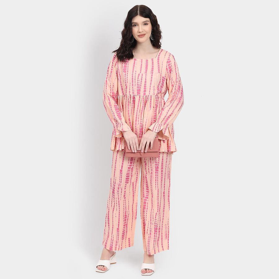 Ladies' Ethnic Set, Pink, large image number null
