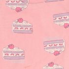 Infant Girl Soft Pink Cotton Round Neck Casual Shorts Set, हल्का गुलाबी, small image number null