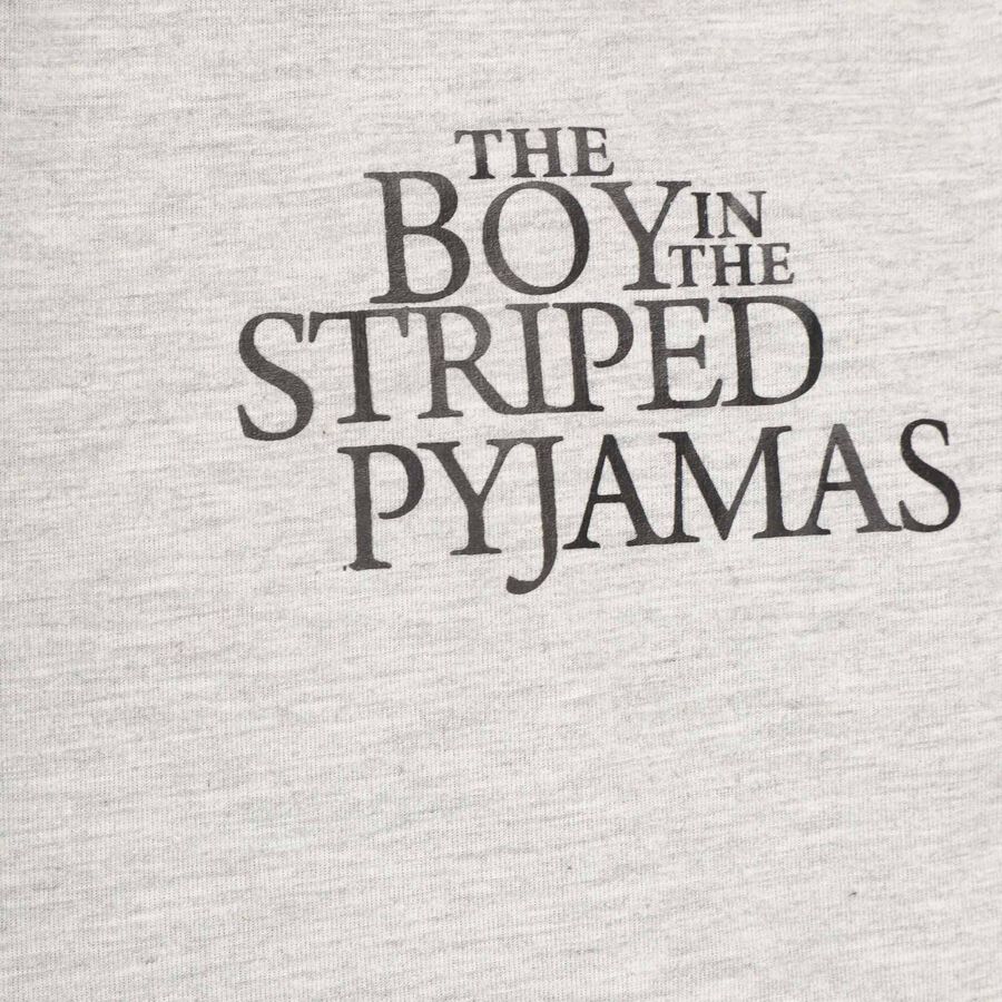 Boys Stripes Pyjama, Light Grey, large image number null