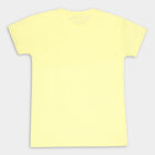 Boys' T-Shirt, Yellow, small