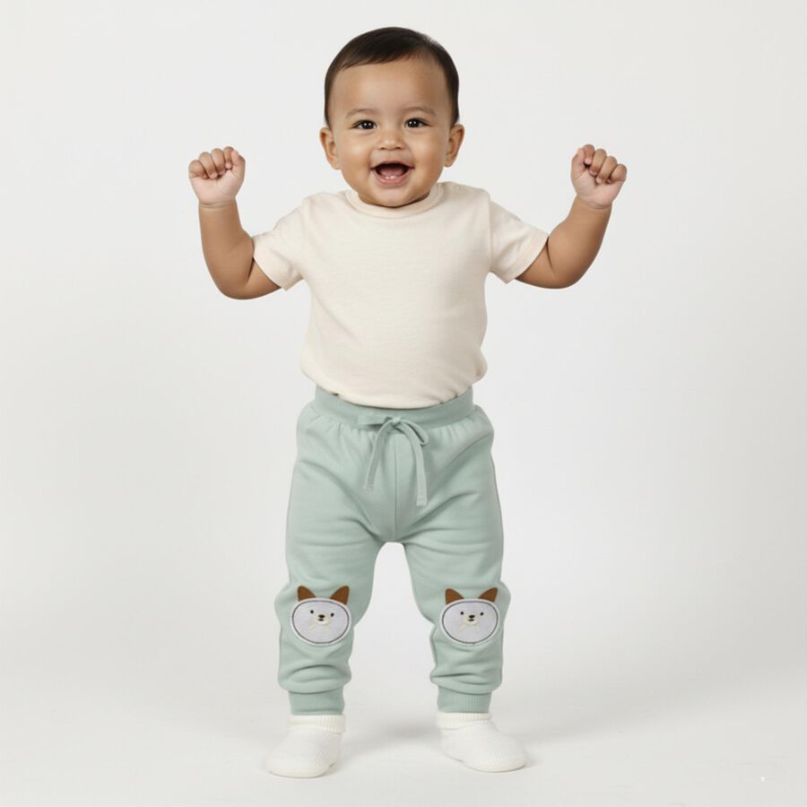 Infants' Pyjama, Light Green, large image number null