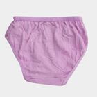 Girls Multicolour Regular Fit Printed and Solid Panties, Lilac, small