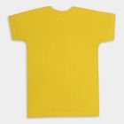 Boys' Half Sleeves T-Shirt , पीला, small