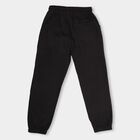 Boys' 100% Cotton Trousers , Black, small