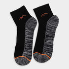 Men's Socks (Pack of 2), काला, small image number null