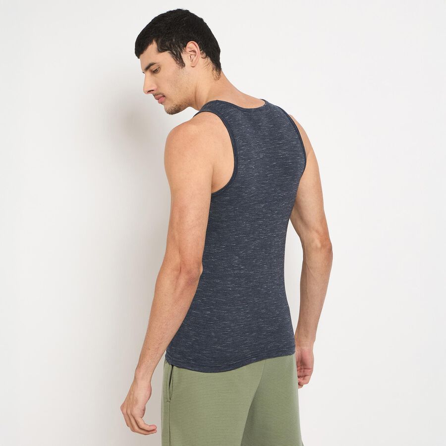 Men's Gym T-Shirt , Navy Blue, large image number null