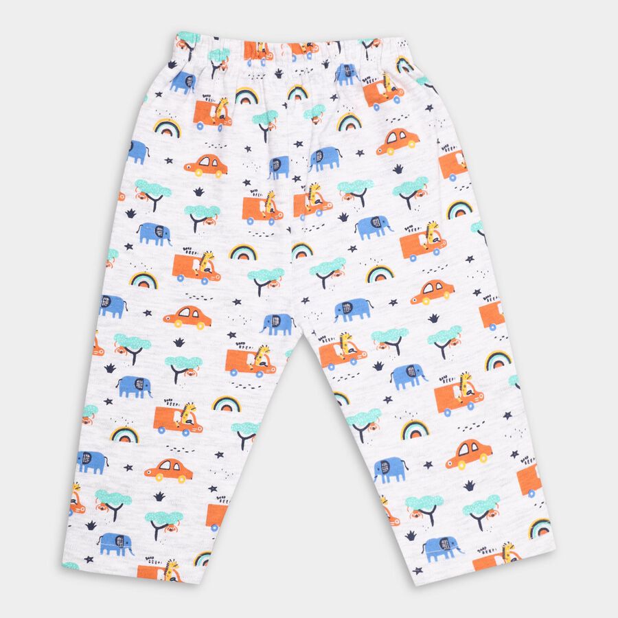 Infants' 100% Cotton Pyjama , Mid Blue, large image number null