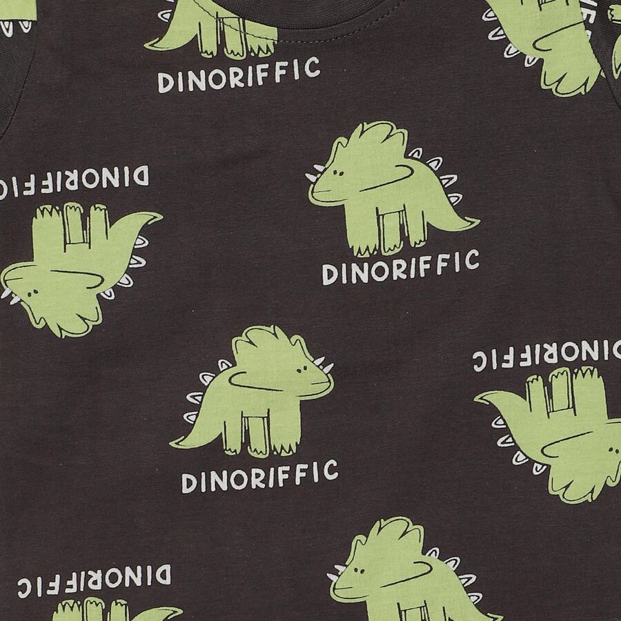 Infants' Baba Suit, Charcoal, large