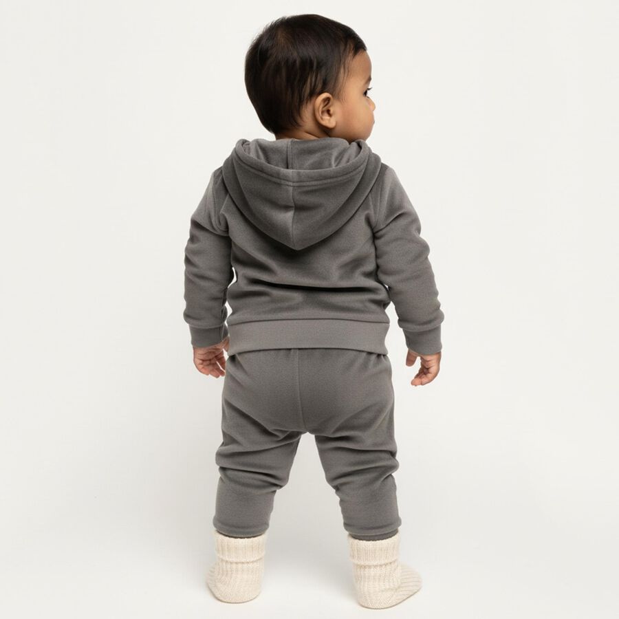 Infants' Baba Suit, गहरा ग्रे, large image number null