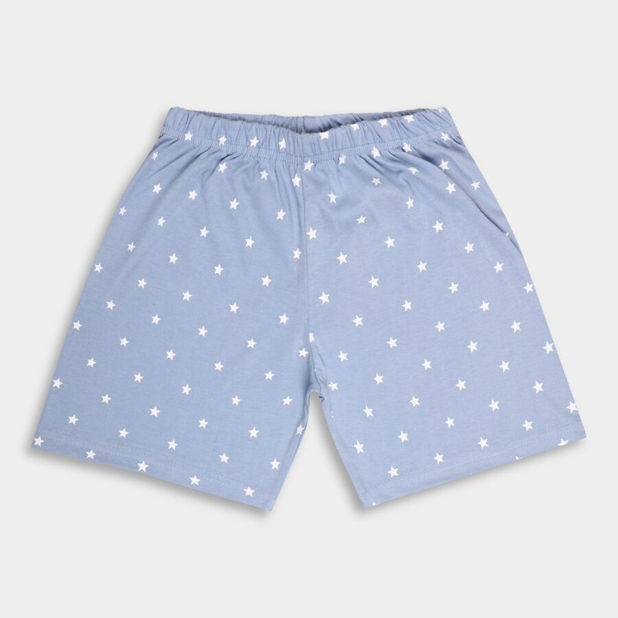 Girls' Shorts, Light Blue, large image number null