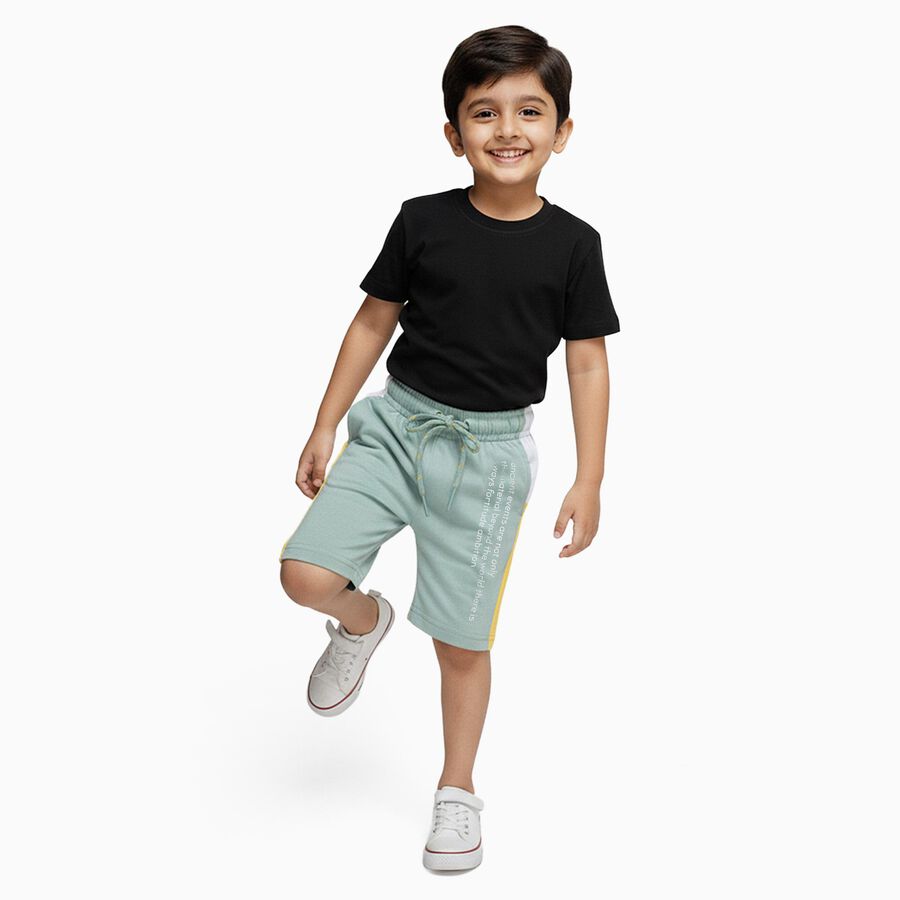 Boys' Bermuda, Light Green, large image number null