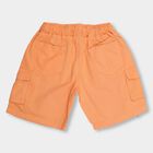 Boys' 100% Cotton Bermudas , नारंगी, small image number null
