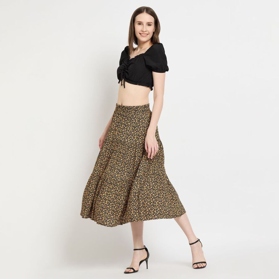 Ladies' Skirt, Black, large image number null