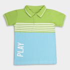 Boys' 100% Cotton Half Sleeves T-Shirt, Light Green, small image number null
