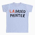 Boys Light Blue Round Neck Casual T-Shirt, हल्का नीला, small image number null